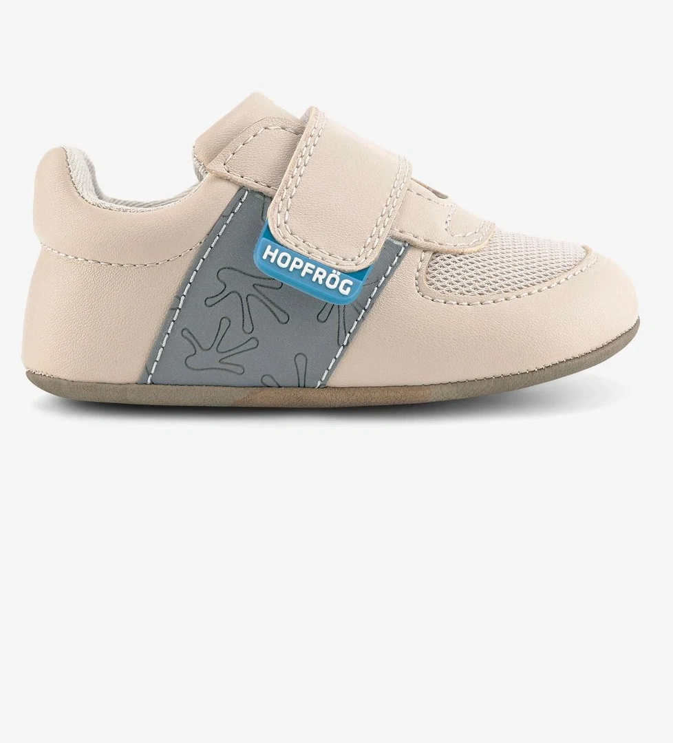 Hopfrög Smart Walker First Prime Havalı Bej Barefoot İlk Adım Bebek Ayakkabı model görseli